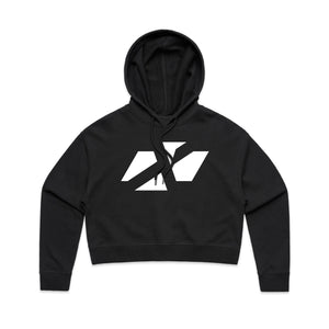 ADULT CROSS ICON CROP HOODIE