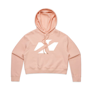 ADULT CROSS ICON CROP HOODIE