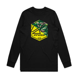 ADULT CROSS SHIELD LS TEE