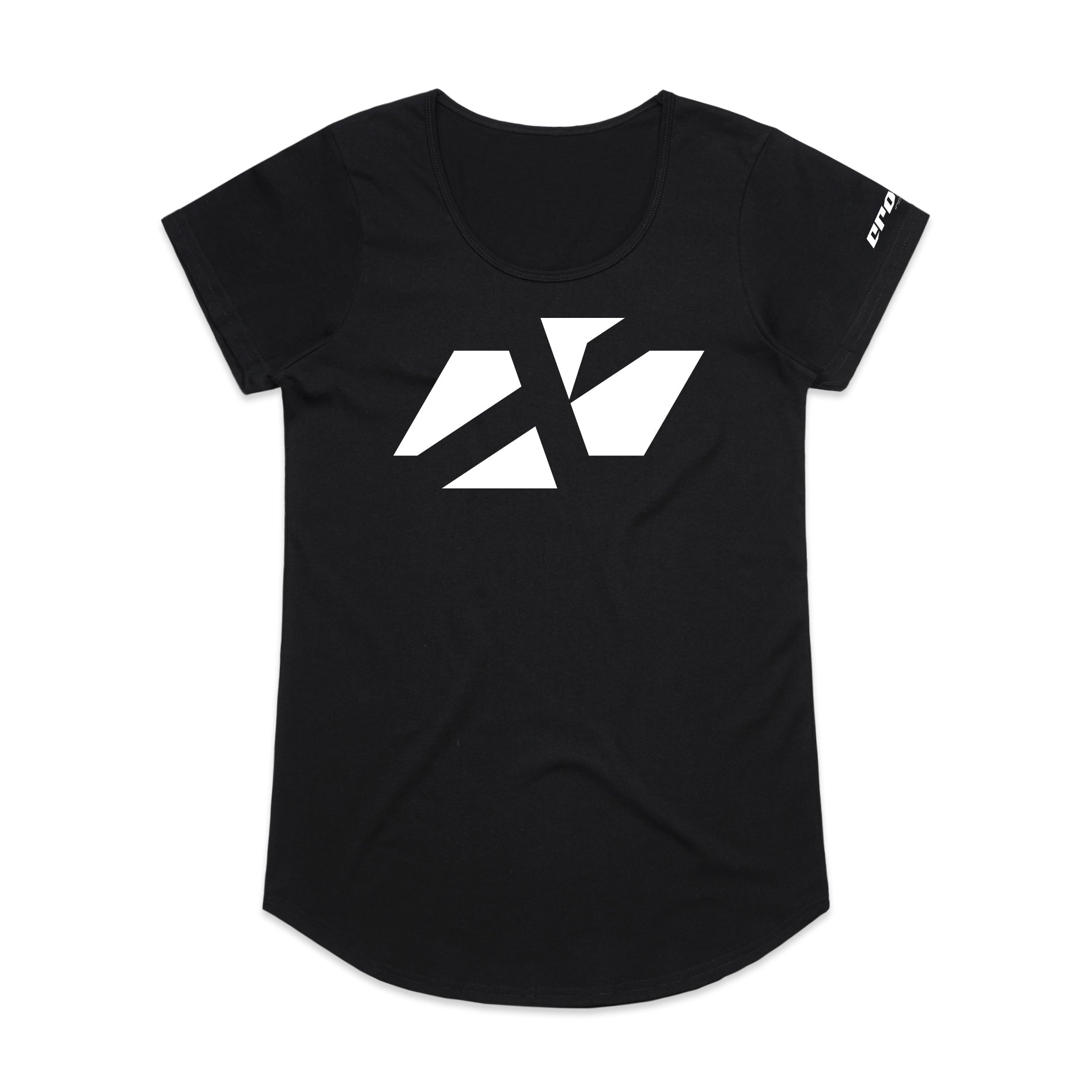 ADULT CROSS ICON SCOOP TEE