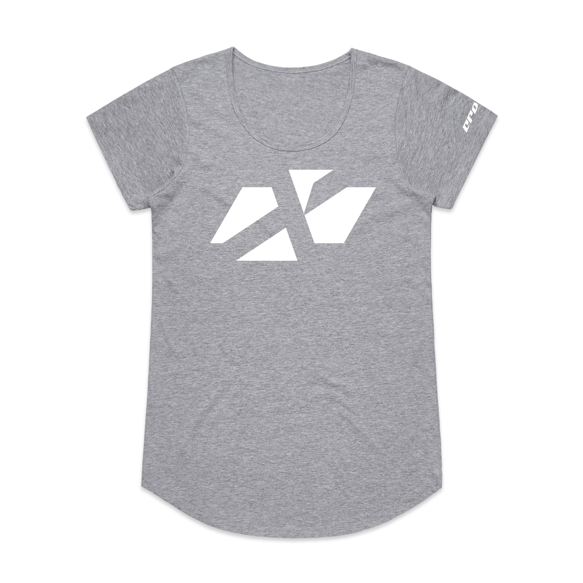 ADULT CROSS ICON SCOOP TEE