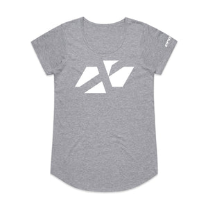 ADULT CROSS ICON SCOOP TEE